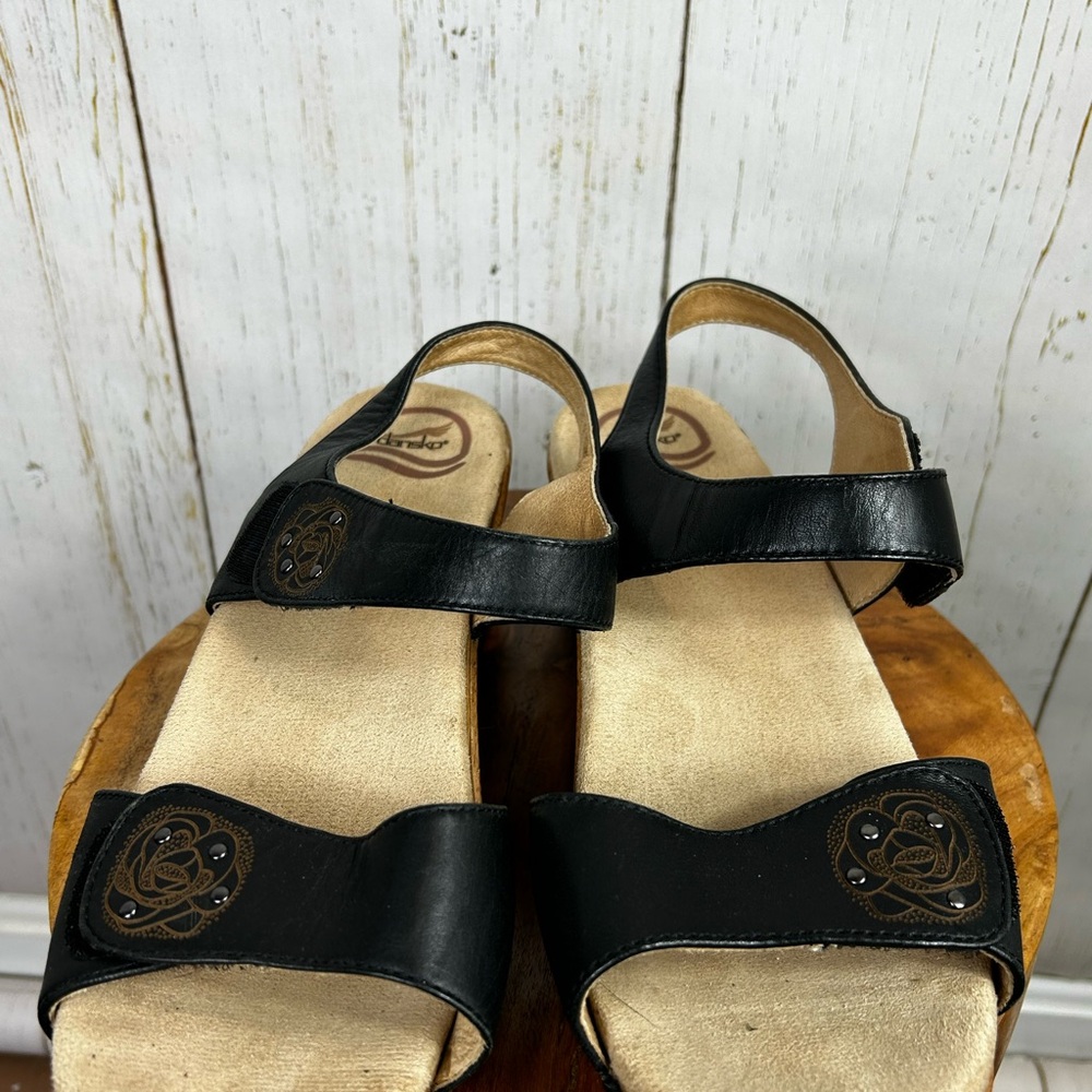 Dansko® Women's Sonnet Sandals - Black - Size 41 - Picture 5 of 9